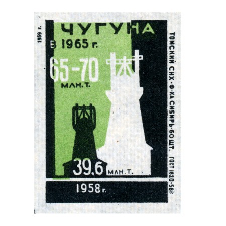 65—70 млн т. чугуна в 1965 г.