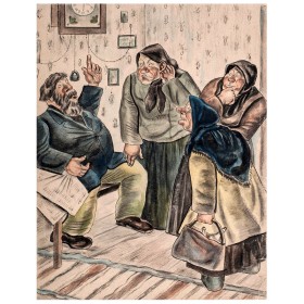 Мужчина и три старухи